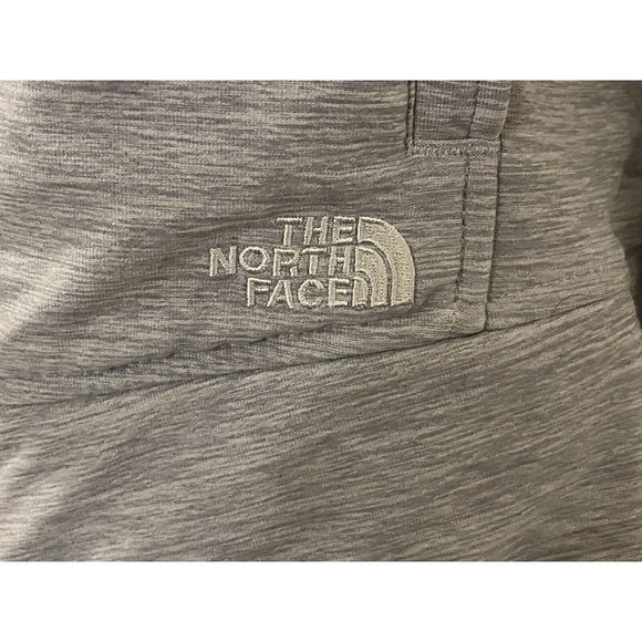 THE‎ NORTH FACE GRAY Pseudio Puffer Jacket Thumbholes Womens sz.Small - Picture 6 of 10